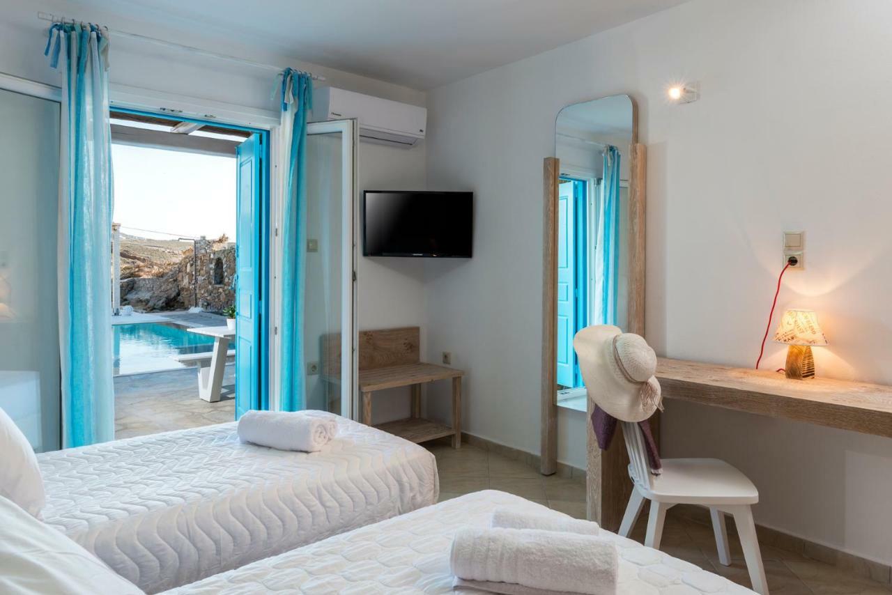 Merchia Beach Wild View Mykonosヴィラ エクステリア 写真